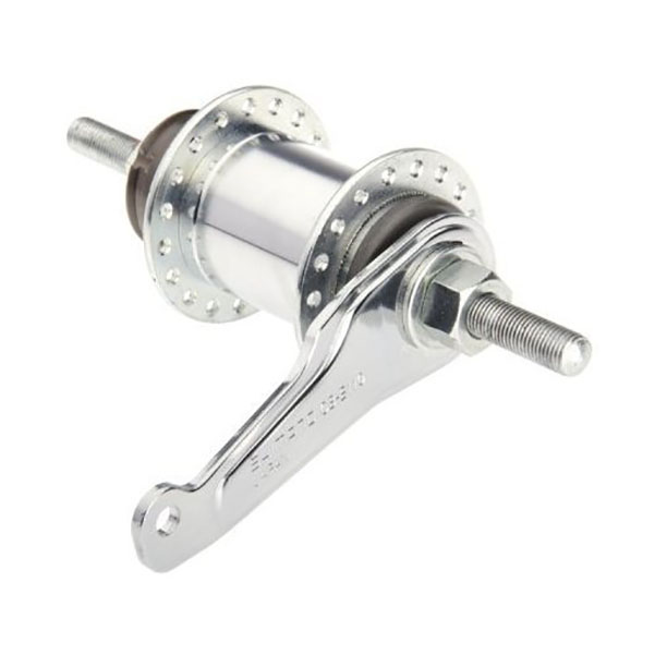 Втулка задняя SHIMANO E110, 36H, 1ск, OLD:120мм, ножной тормоз, серебристый, б/уп, Япония