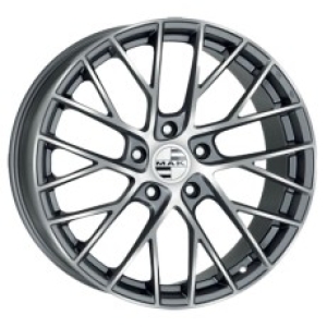 

MAK Monaco 8,5x19 5/130 ET55 d-71,6 Gun Met-Mirror Face (F8590MFQM55KY5)