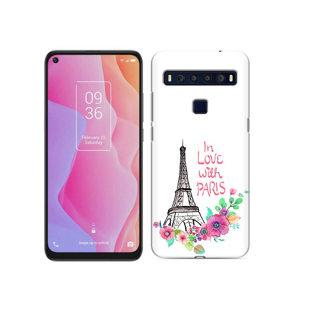 

Чехол MyPads Tocco для TCL 10L любимый париж, Прозрачный, Tocco
