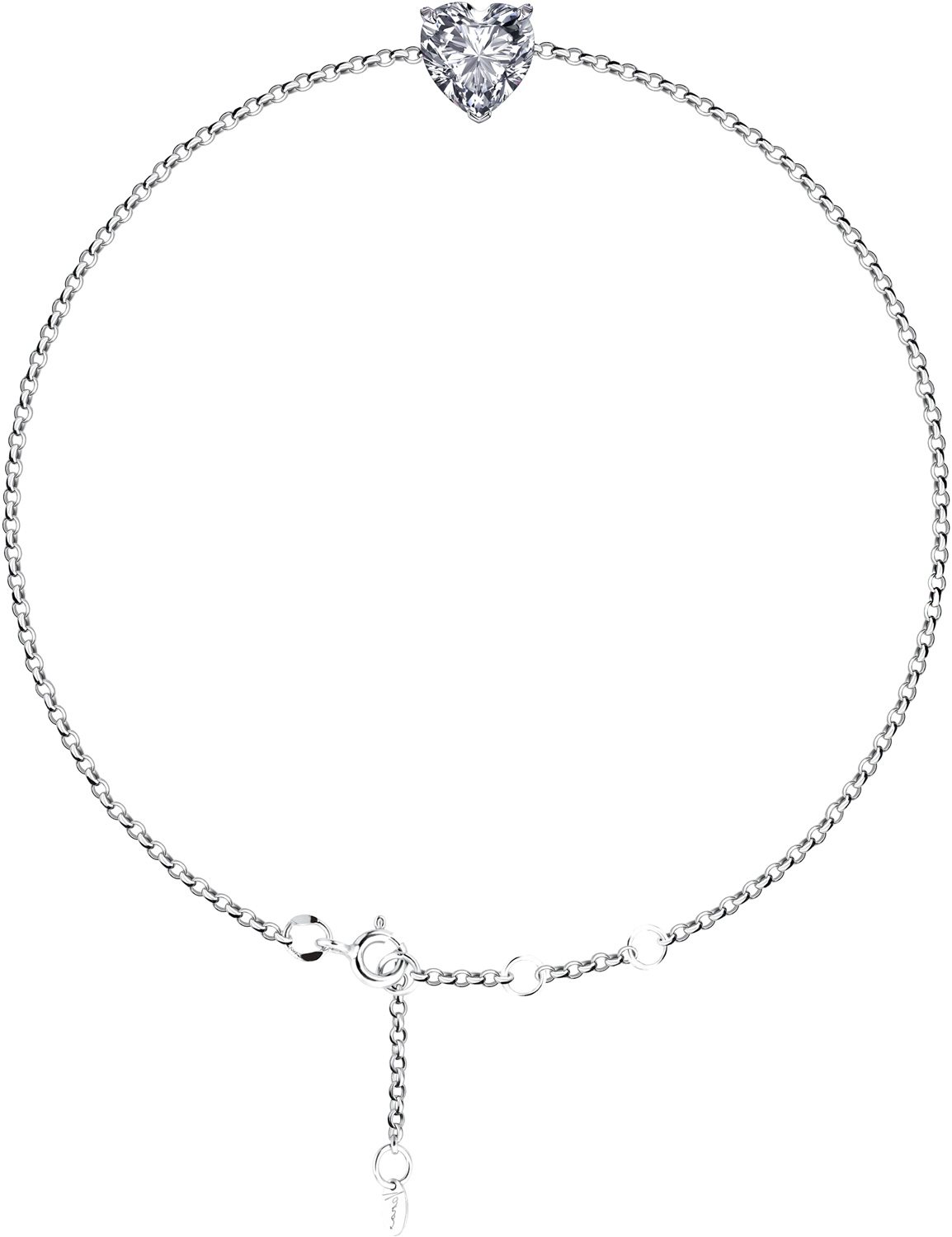 

Браслет из серебра с фианитом Yana Jewellery 109/09W-fianit, 109/09W-fianit