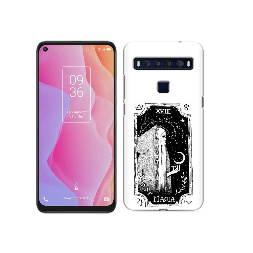 

Чехол MyPads Tocco для TCL 10L лунная магия, Прозрачный, Tocco