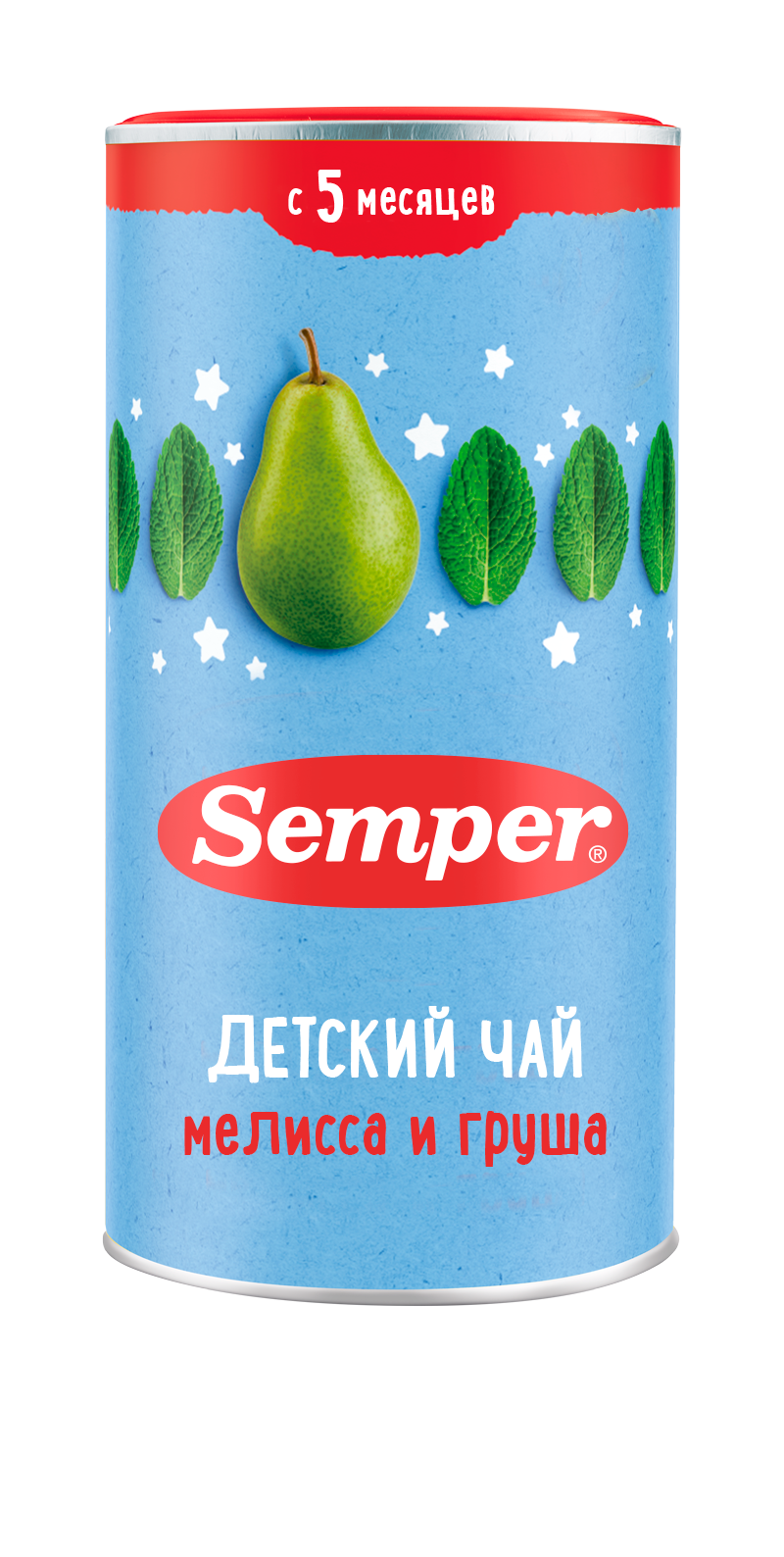 Чай Semper Мелисса и груша с 5 мес 200г 1800₽