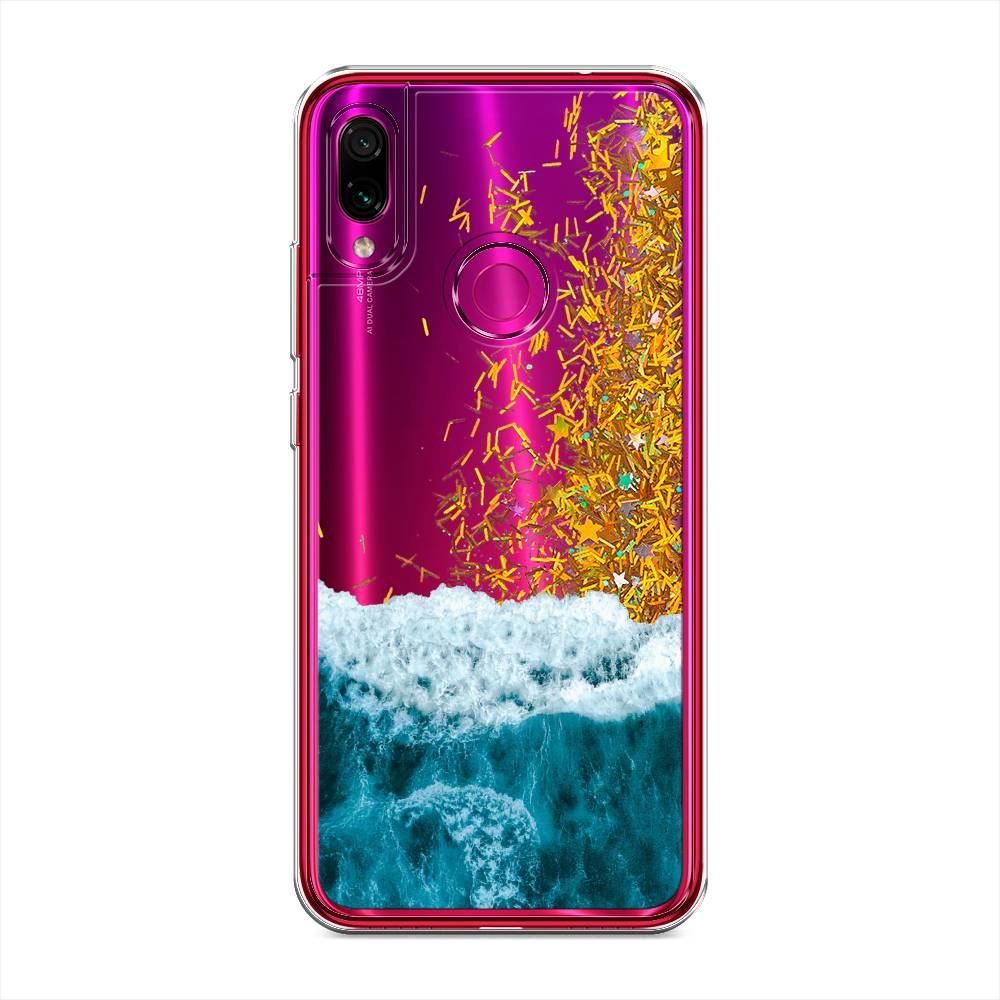 

Жидкий чехол с блестками "Морская пучина" на Xiaomi Redmi Note 7, 34790-1