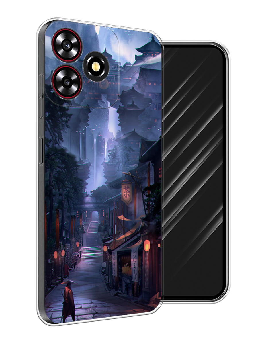 

Чехол Awog на ZTE Blade V50 Smart "Одинокий самурай", 136550-1