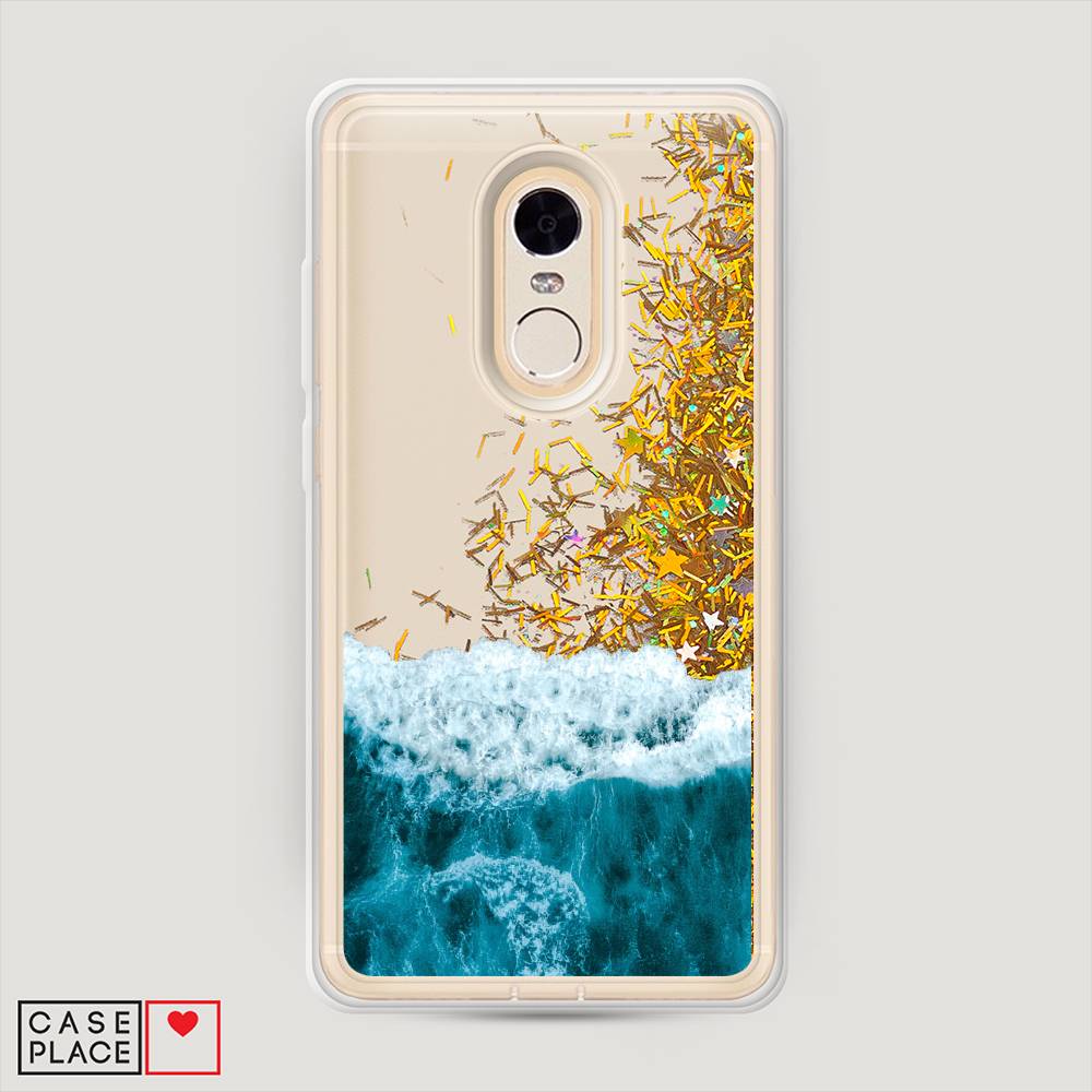 

Жидкий чехол с блестками "Морская пучина" на Xiaomi Redmi Note 4, 31890-1