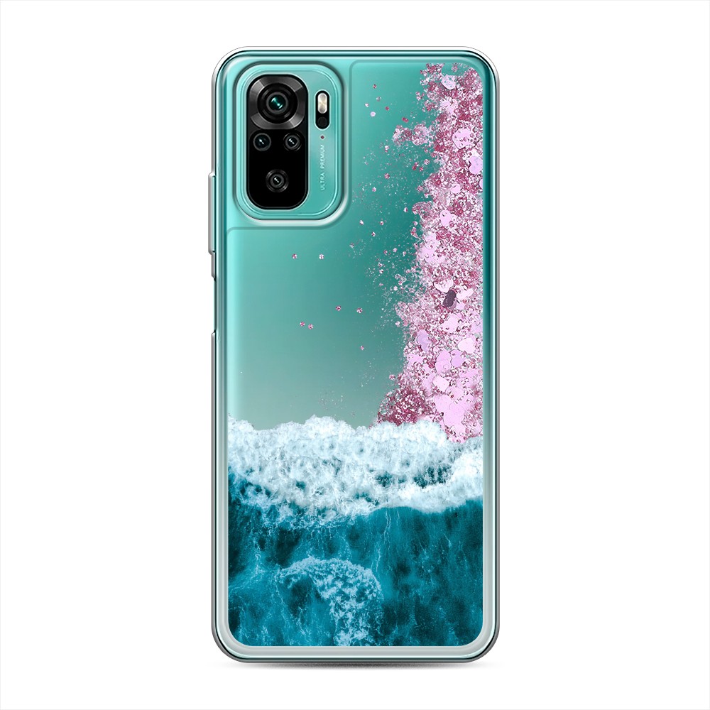 

Жидкий чехол с блестками "Морская пучина" на Xiaomi Redmi Note 10S