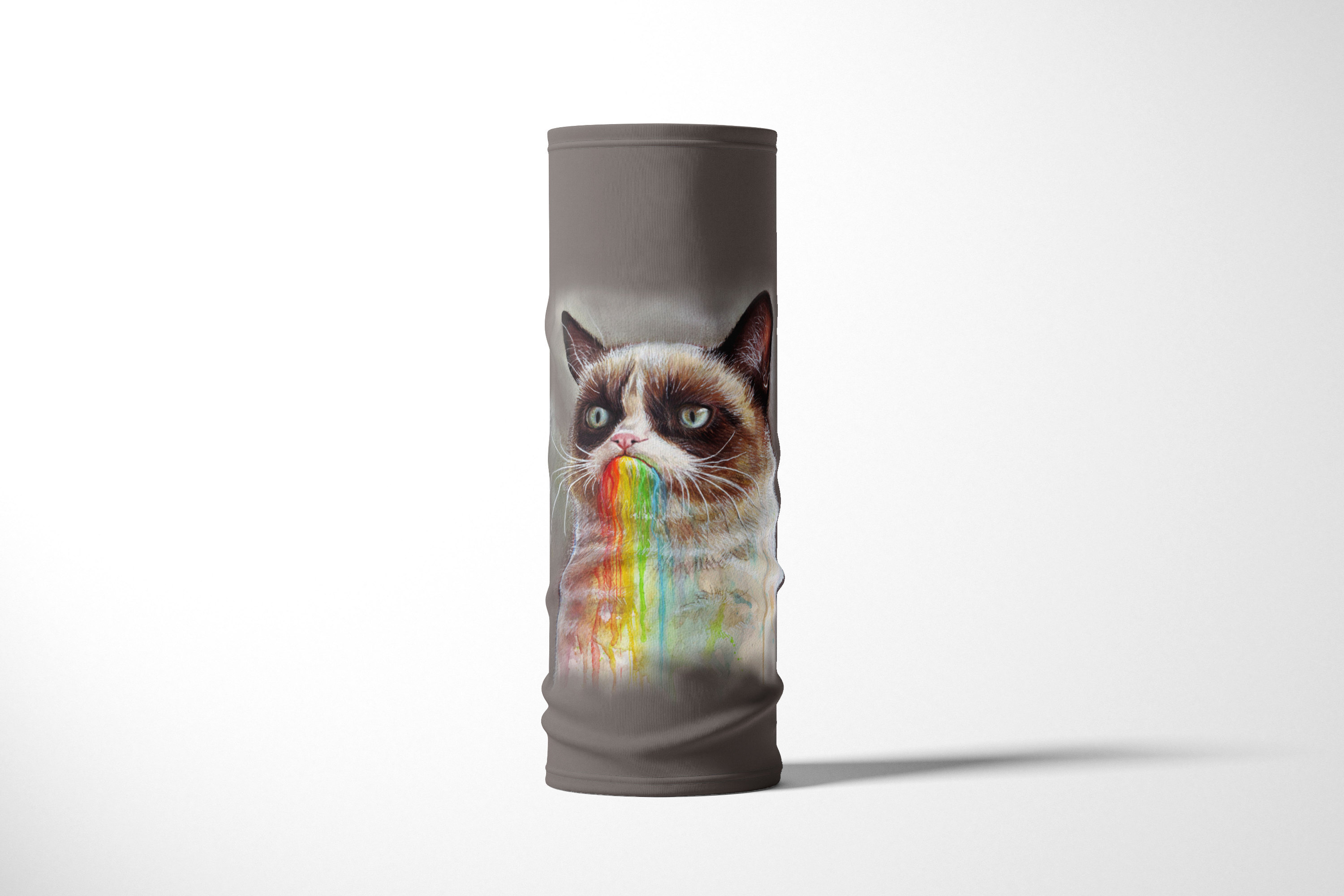 

Бандана / Бафф / Снуд-трансформер / Популярные иллюстрации / Радуга Grumpy Cat, Разноцветный, BBuffVM_VM1364691