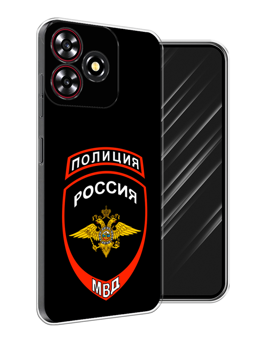 

Чехол Awog на ZTE Blade V50 Smart "Полиция шеврон", Черный;красный;белый, 136550-1