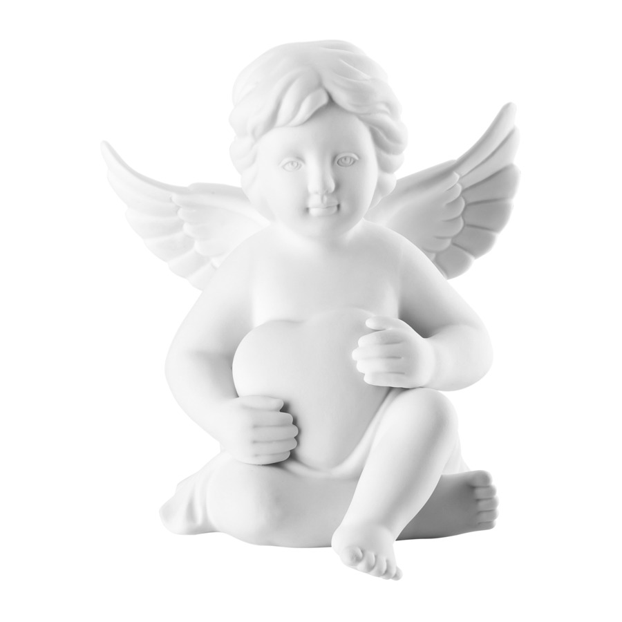 

Фигурка Rosenthal Ангел с сердцем 10 см, фарфор, Белый