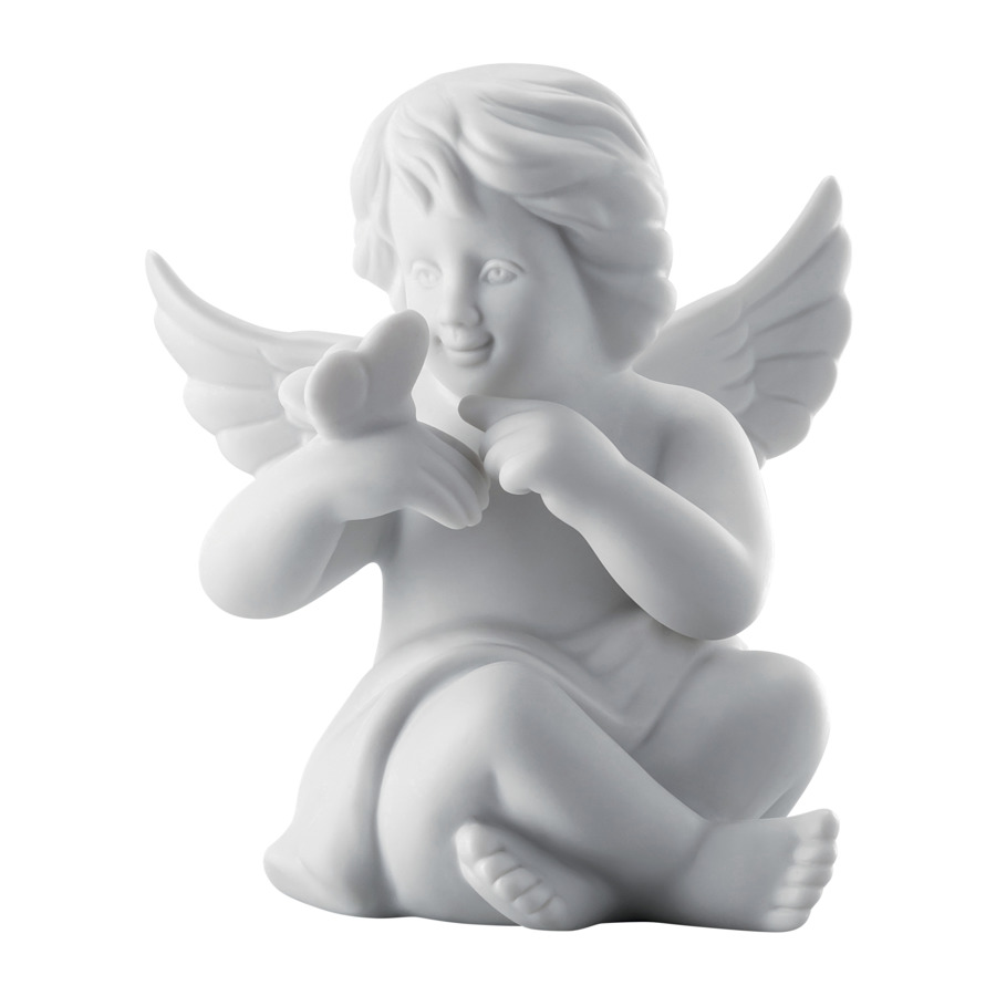 

Фигурка Rosenthal Ангел с бабочкой 10,5 см, фарфор, Белый