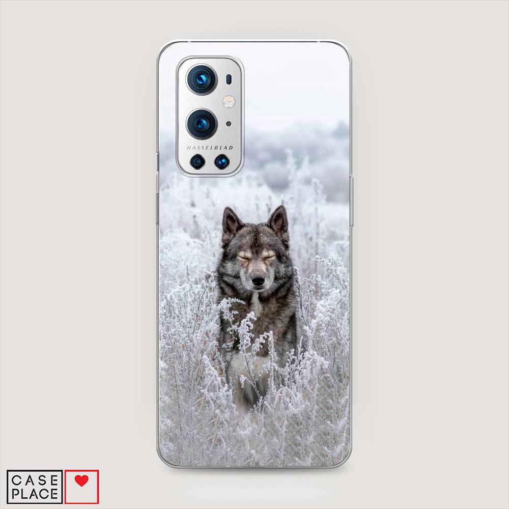 

Чехол Awog на OnePlus 9 Pro / ВанПлас 9 Pro "Волк в поле", Белый;черный, 151550-1