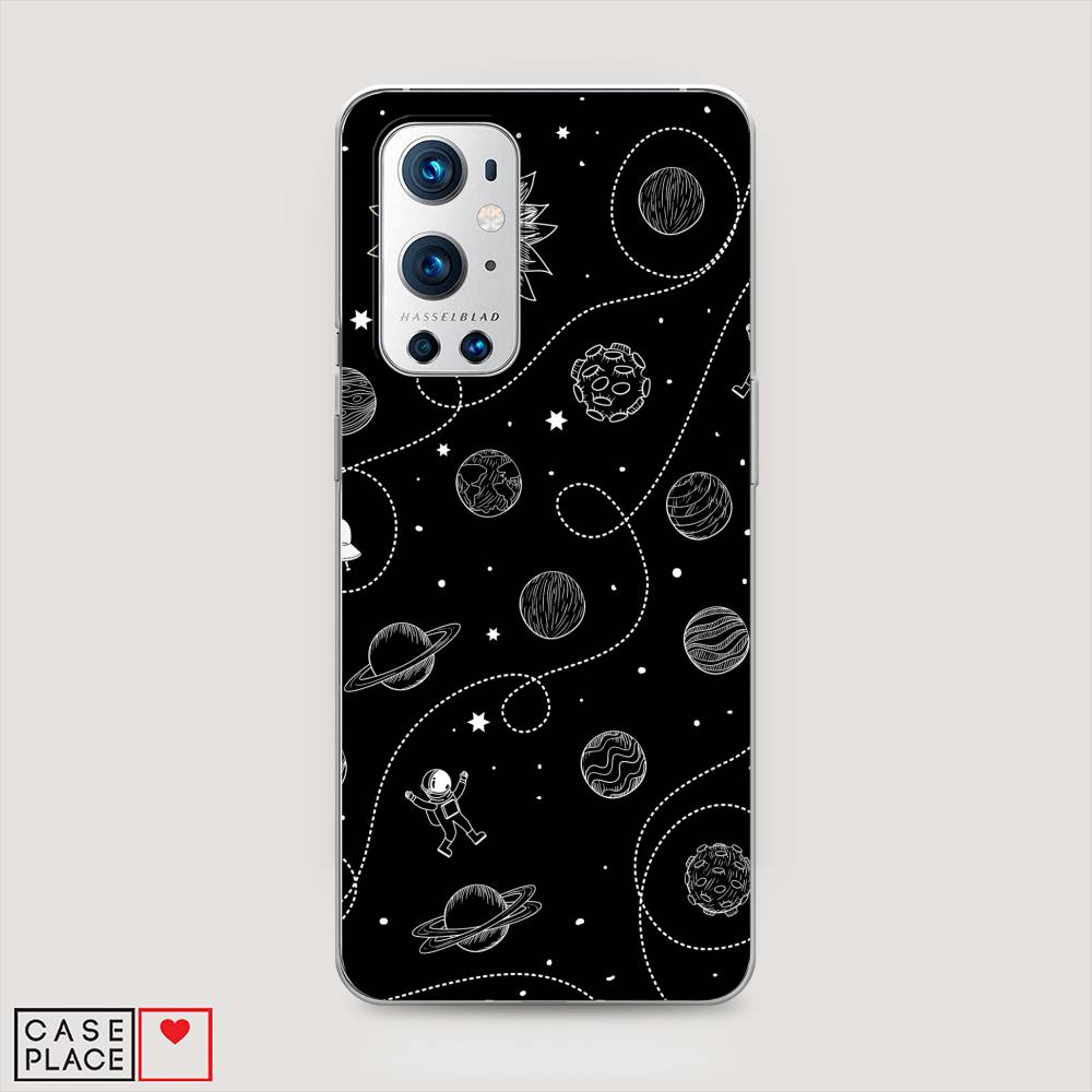 

Чехол Awog на OnePlus 9 Pro / ВанПлас 9 Pro "В невесомости", Бежевый, 151550-4