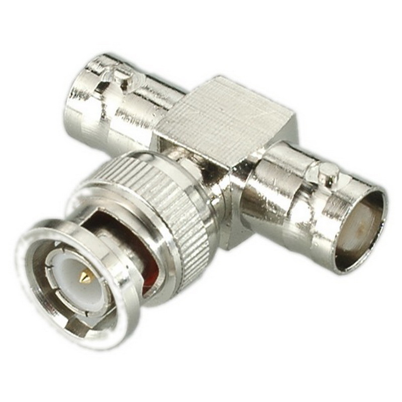 

Переходник Pro Legend PL2349 BNC - 2 х BNC (T-connector) металл