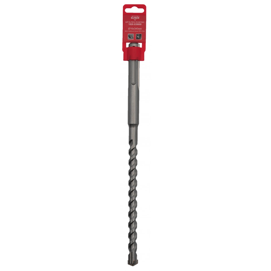 

П_А_К ELITECH 1820.039800 Бур SDS-max, 16х200х340мм