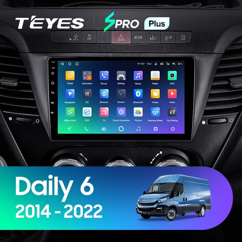 Автомобильная магнитола Teyes SPRO Plus 6128 Iveco Daily 6 2014-2022 3890000₽