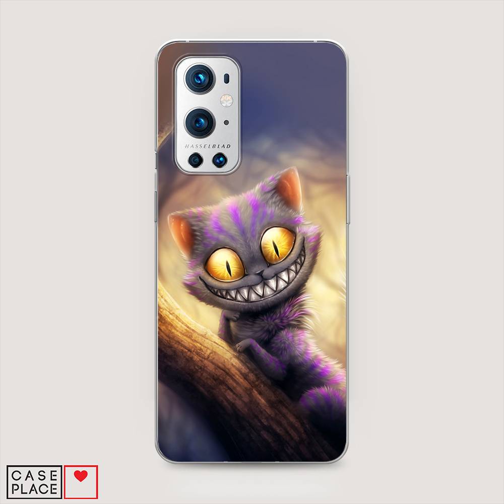 

Чехол Awog на OnePlus 9 Pro / ВанПлас 9 Pro "Cheshire Cat", Фиолетовый;желтый, 151550-1