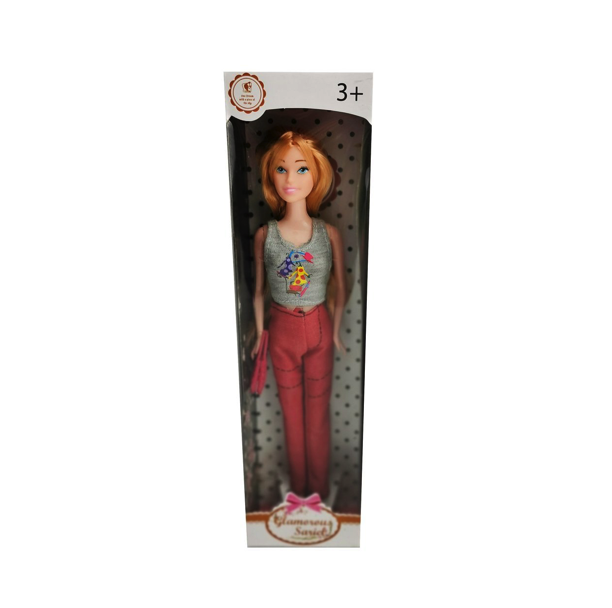 

Кукла Наша Игрушка Модница, 29 см, с аксессуаром 8818-B, 8818-B