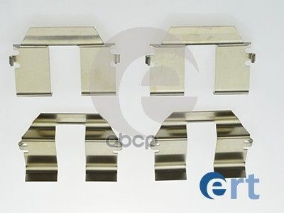 

ERT 420107 Комплект монтажный тормозных колодок SEAT: Alhambra 00-, 96-, VW: Transporter I