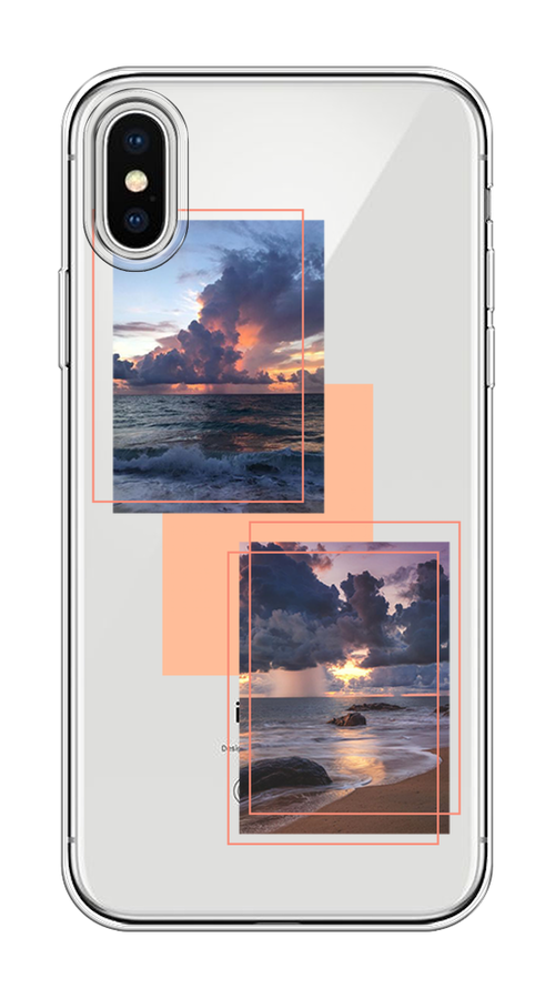 

Чехол на Apple iPhone X/XS "Sky collage", 11850-1