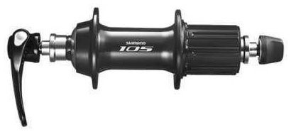 Втулка задняя SHIMANO Alivio M4050, 32H, 8/9/10ск, OLD:135мм, QR, чёрный