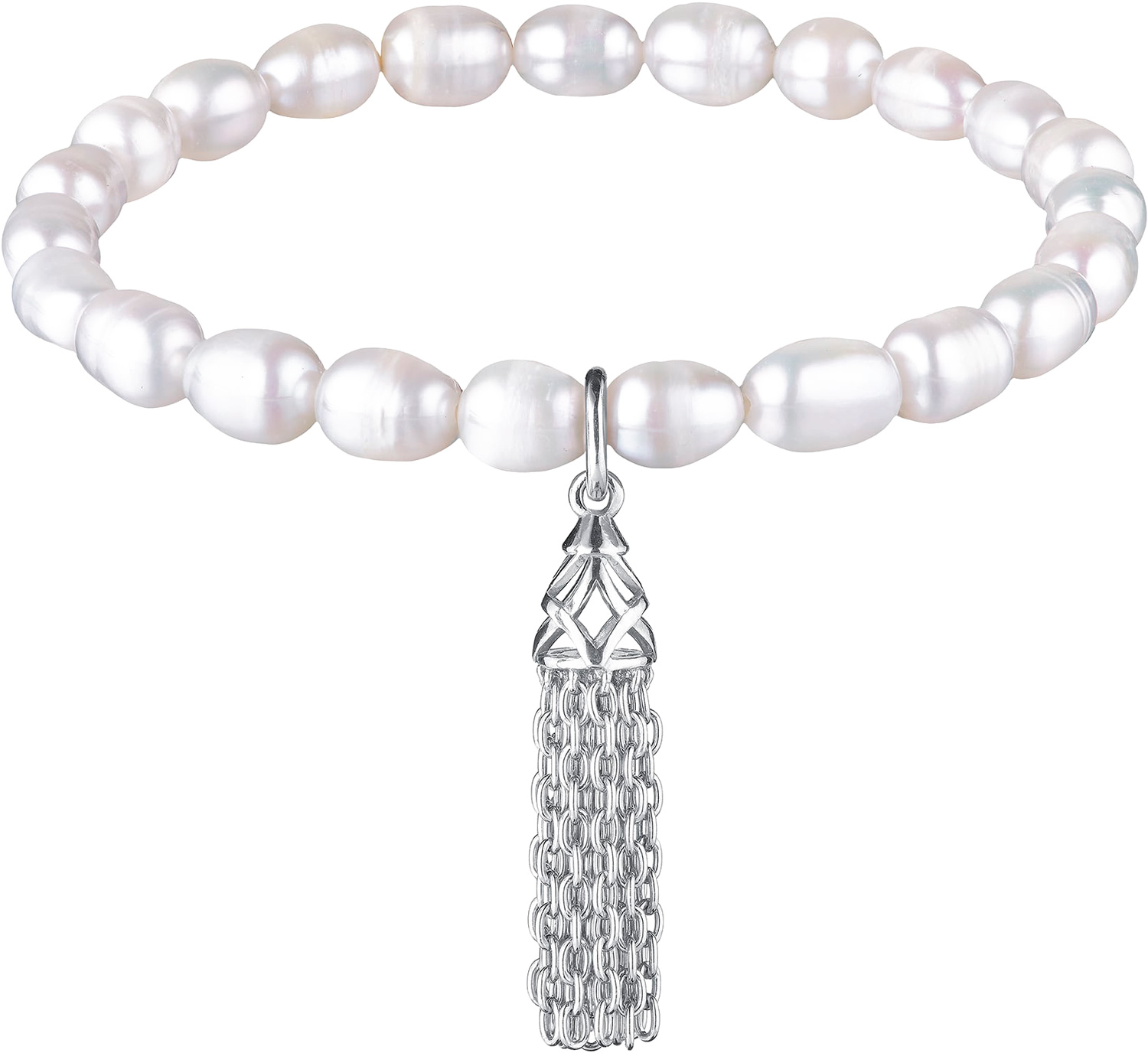 

Браслет из серебра с жемчугом Yana Jewellery 109/03W-pearl25, 109/03W-pearl25
