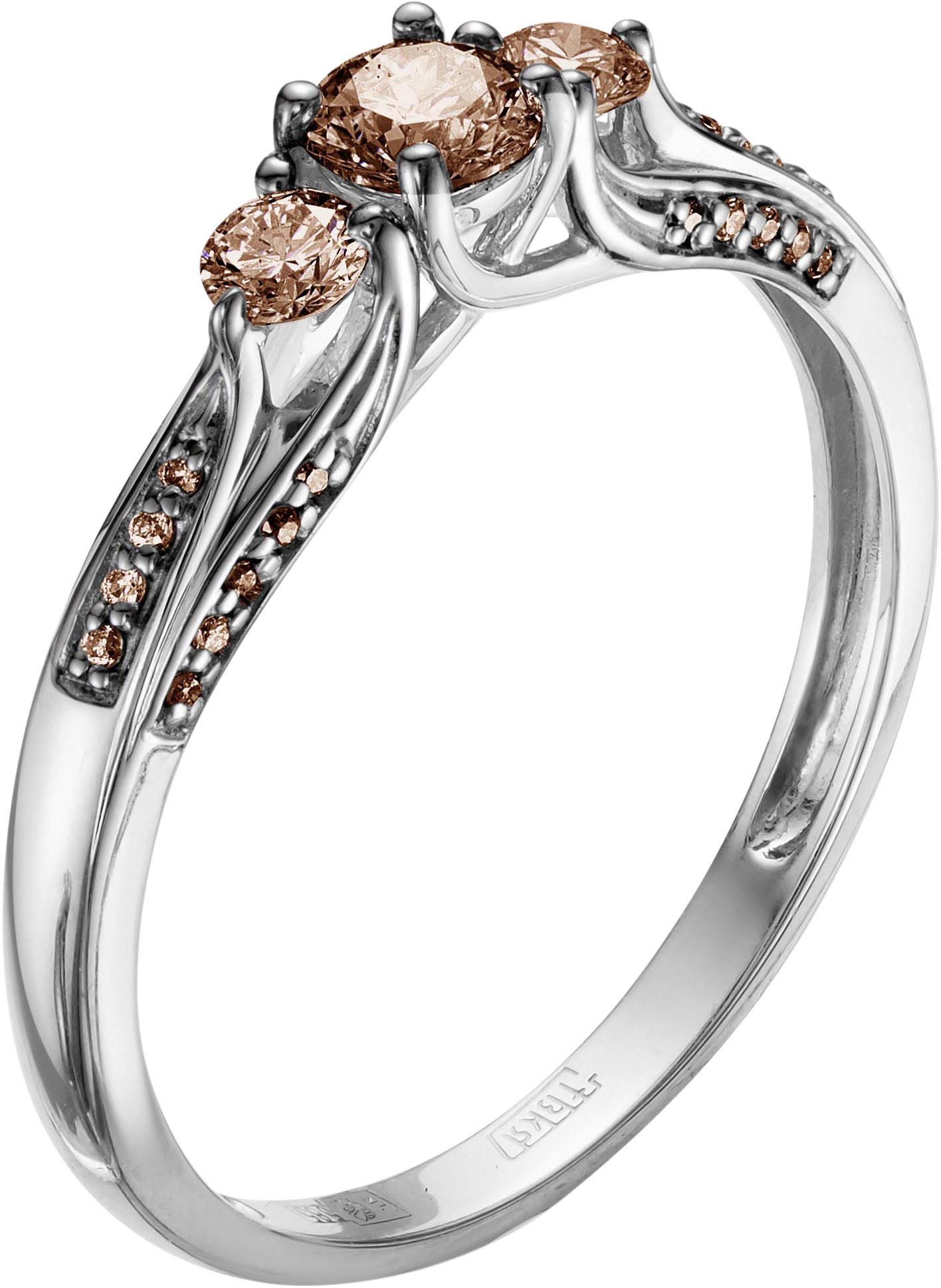 

Кольцо из белого золота с бриллиантом р. 17 Vesna jewelry 1595-251-09-00, 1595-251-09-00