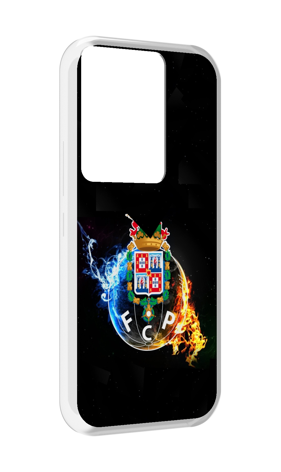 

Чехол MyPads фк порту для Itel Vision 3 Plus / Itel P38 Pro, Прозрачный, Tocco
