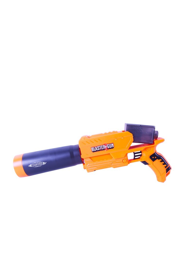 

Бластер игрушечный BLASTER GUN Breaker на бат. B1521108, Разноцветный, 205668