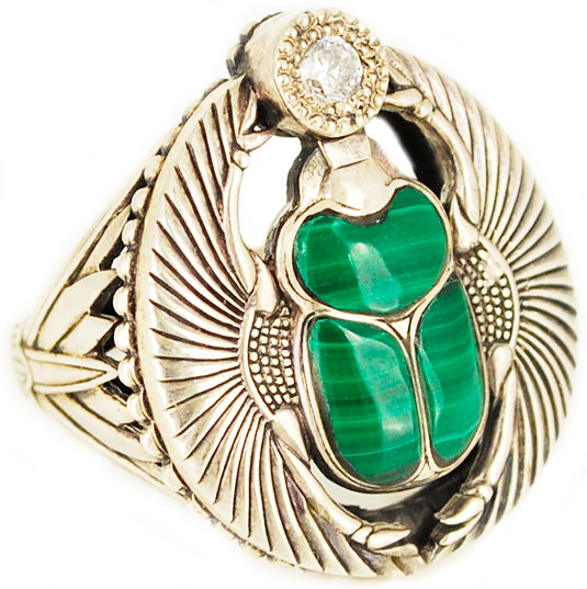 

Кольцо из серебра с малахитом р. 21,5 Persian KS001-MALAHIT-CIRKON, KS001-MALAHIT-CIRKON