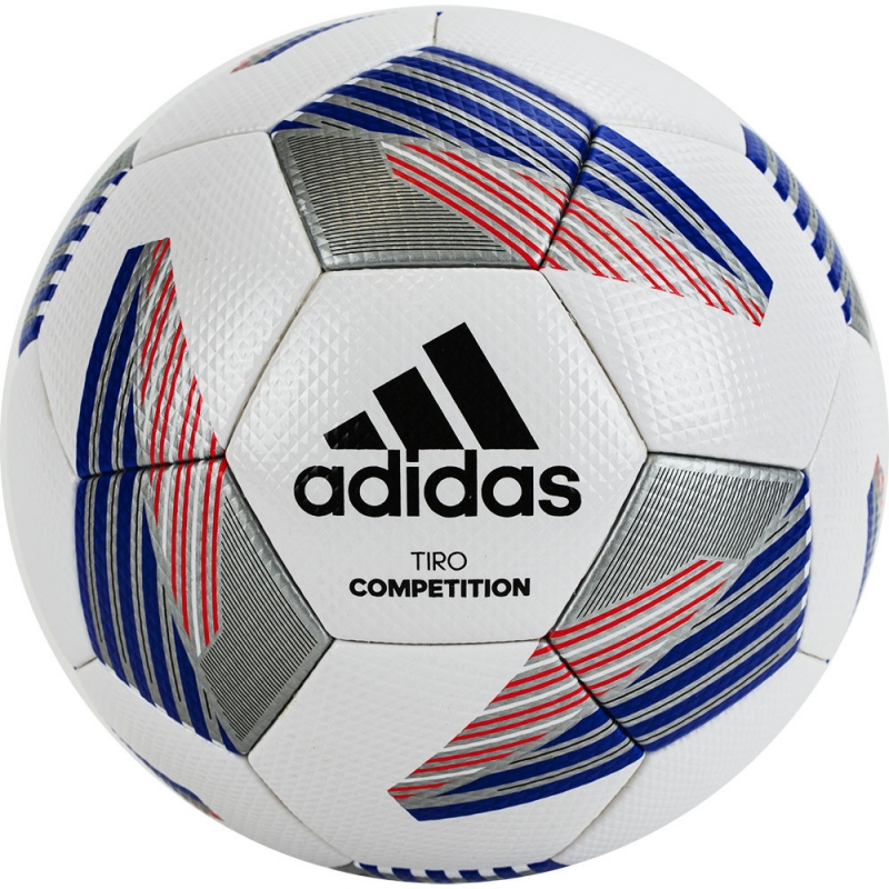 

Мяч футбольный ADIDAS Tiro Competition арт. FS0392, р.5, ТПУ, 32, FIFA Pro, бело-синий, Tiro Competition