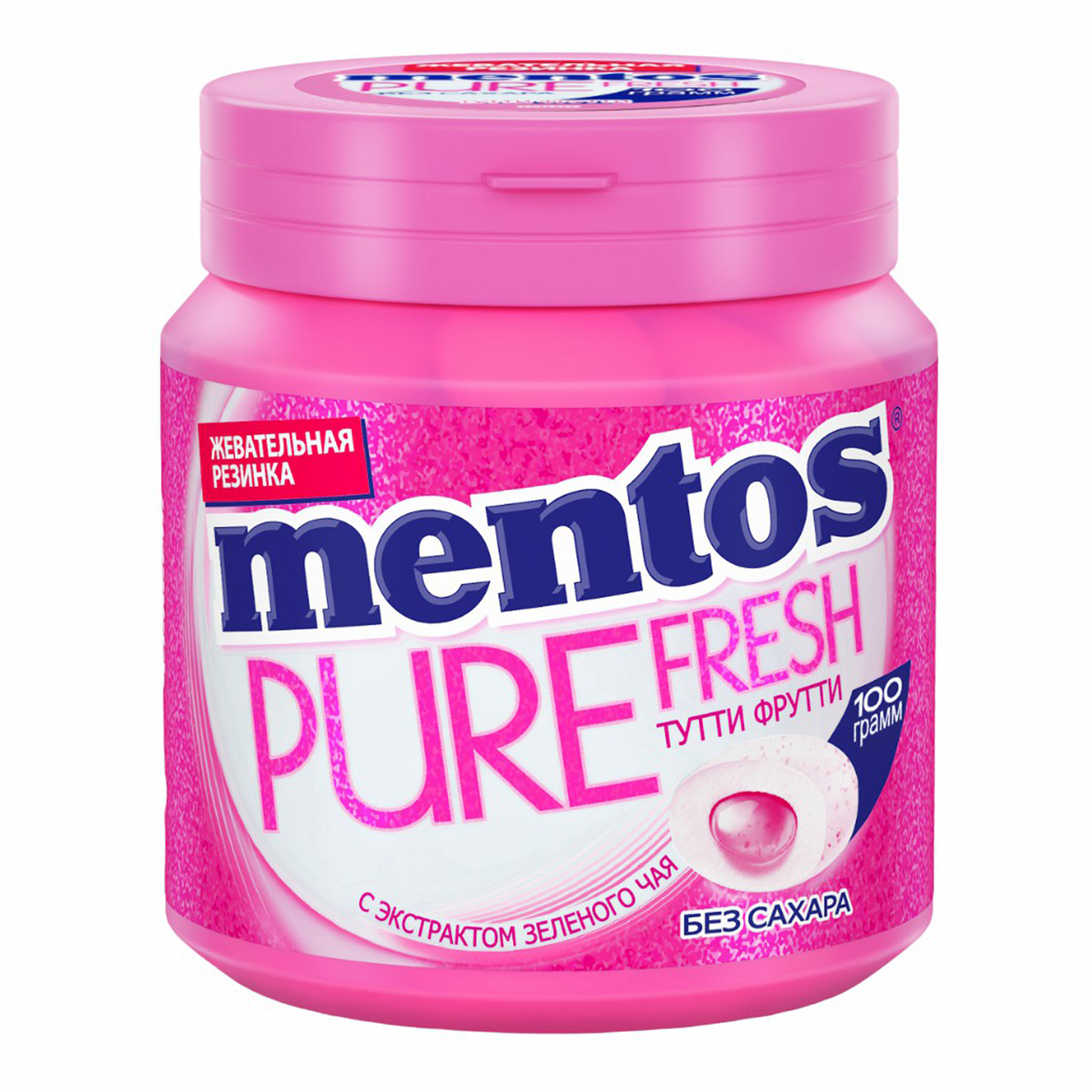 Жевательная резинка Mentos Pure Fresh Тутти Фрутти 100 г