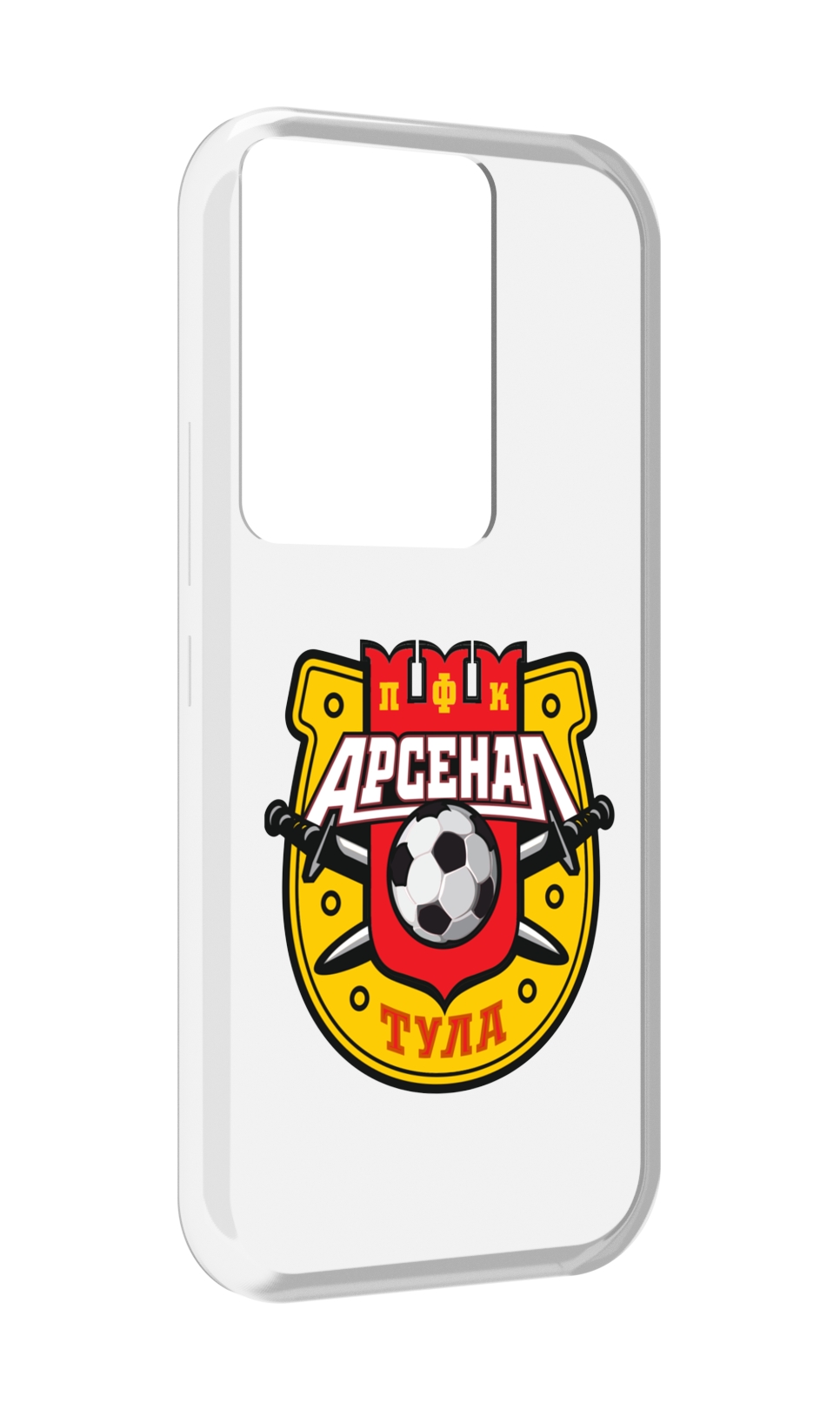 

Чехол MyPads фк арсенал тула мужской для Itel Vision 3 Plus / Itel P38 Pro, Прозрачный, Tocco