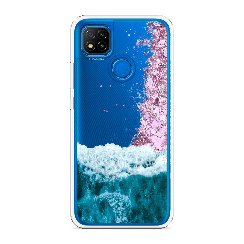 

Жидкий чехол с блестками "Морская пучина" на Xiaomi Redmi 9C