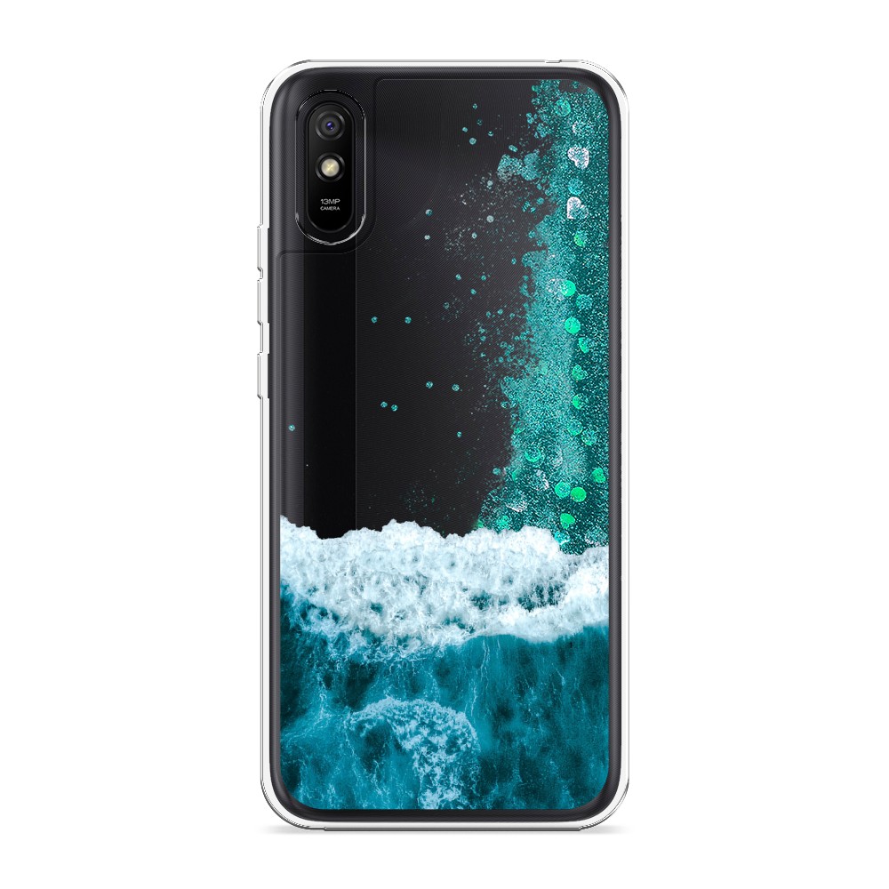 

Жидкий чехол с блестками "Морская пучина" на Xiaomi Redmi 9A