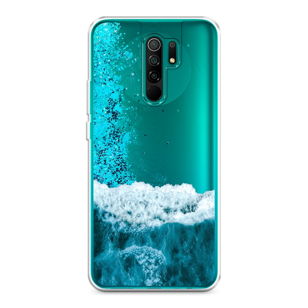 

Жидкий чехол с блестками "Морская пучина" на Xiaomi Redmi 9, 38393-1