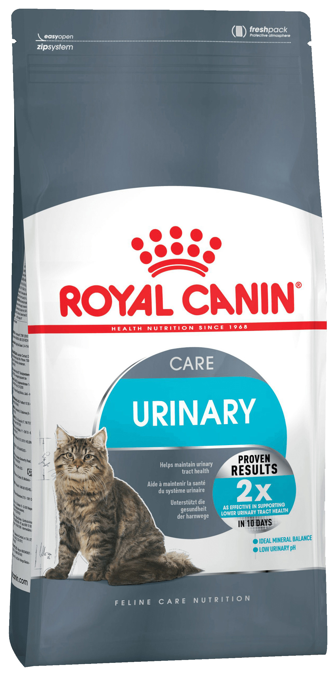 

ROYAL CANIN ROYAL CANIN URINARY CARE для взрослых кошек при мочекаменной болезни (0,4 кг х