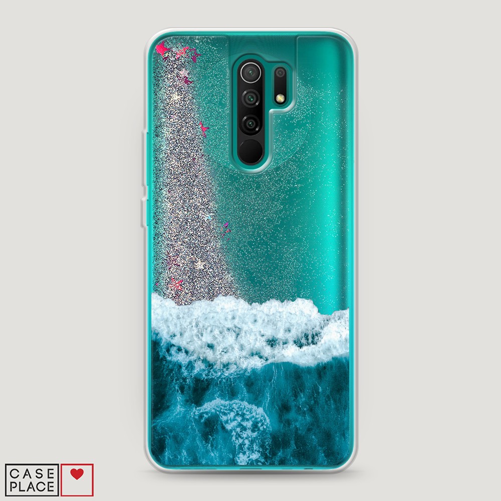 

Чехол Awog на Xiaomi Redmi 9 "Морская пучина", Разноцветный, 38391-1