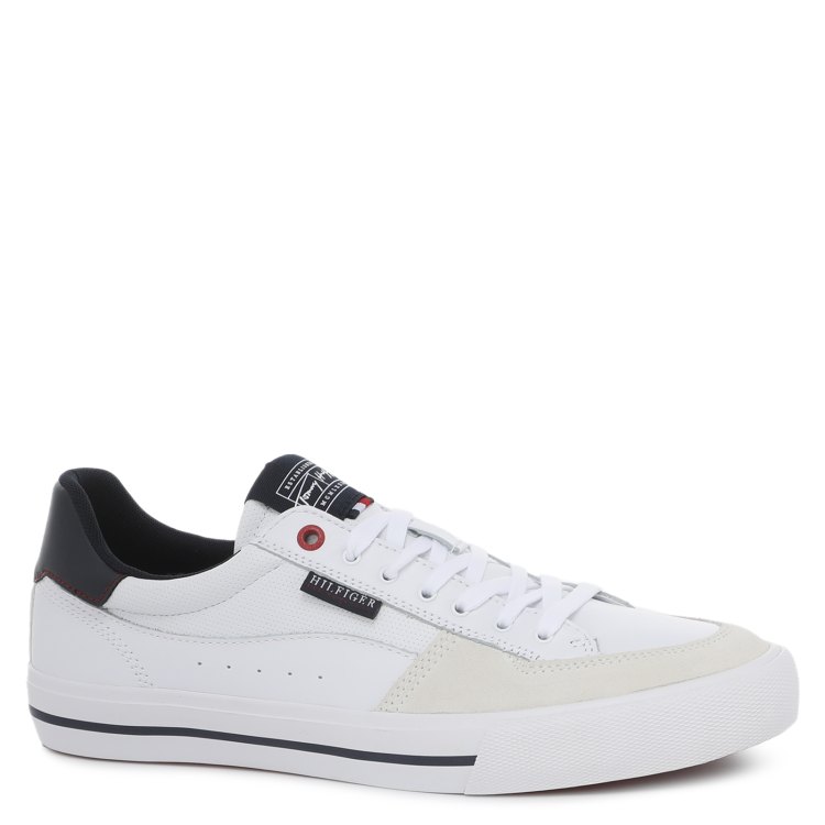 фото Кеды мужские tommy hilfiger fm0fm03888 белые 43 eu