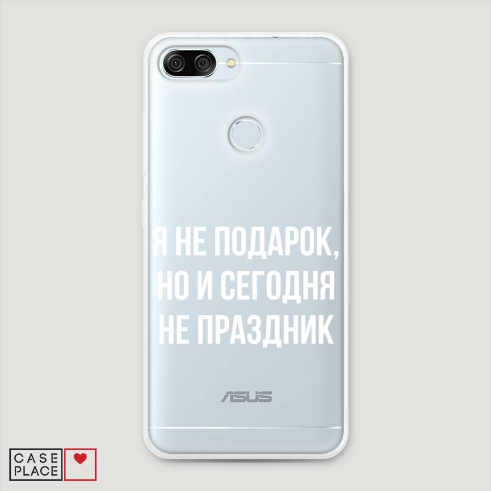 фото Чехол awog "я не подарок" для asus zenfone max plus m1 zb570tl