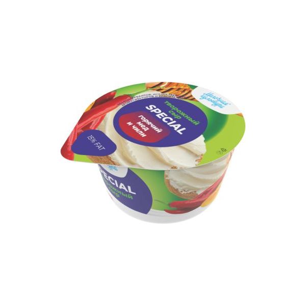 

Творожный сыр Молочная Культура Special с горячим медом и чили 15% 130 г