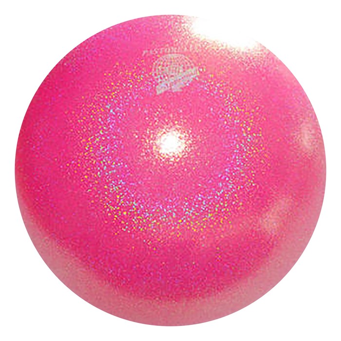 

Pastorelli Мяч гимнастический PASTORELLI New Generation GLITTER, 18 см, FIG, цвет розовый, New Generation Glitter