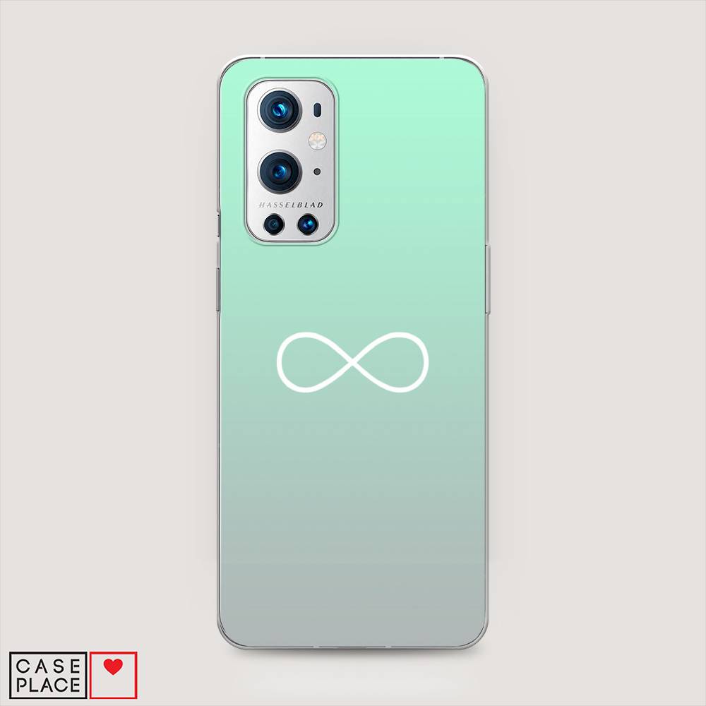 

Чехол Awog на OnePlus 9 Pro / ВанПлас 9 Pro "Бесконечность от Тиффани", Голубой, 151550-4