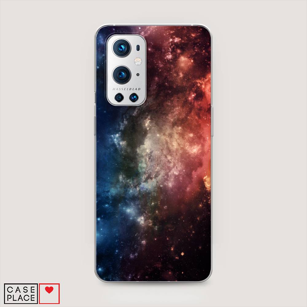 

Чехол Awog на OnePlus 9 Pro / ВанПлас 9 Pro "Космос", Синий;бежевый;красный, 151550-4