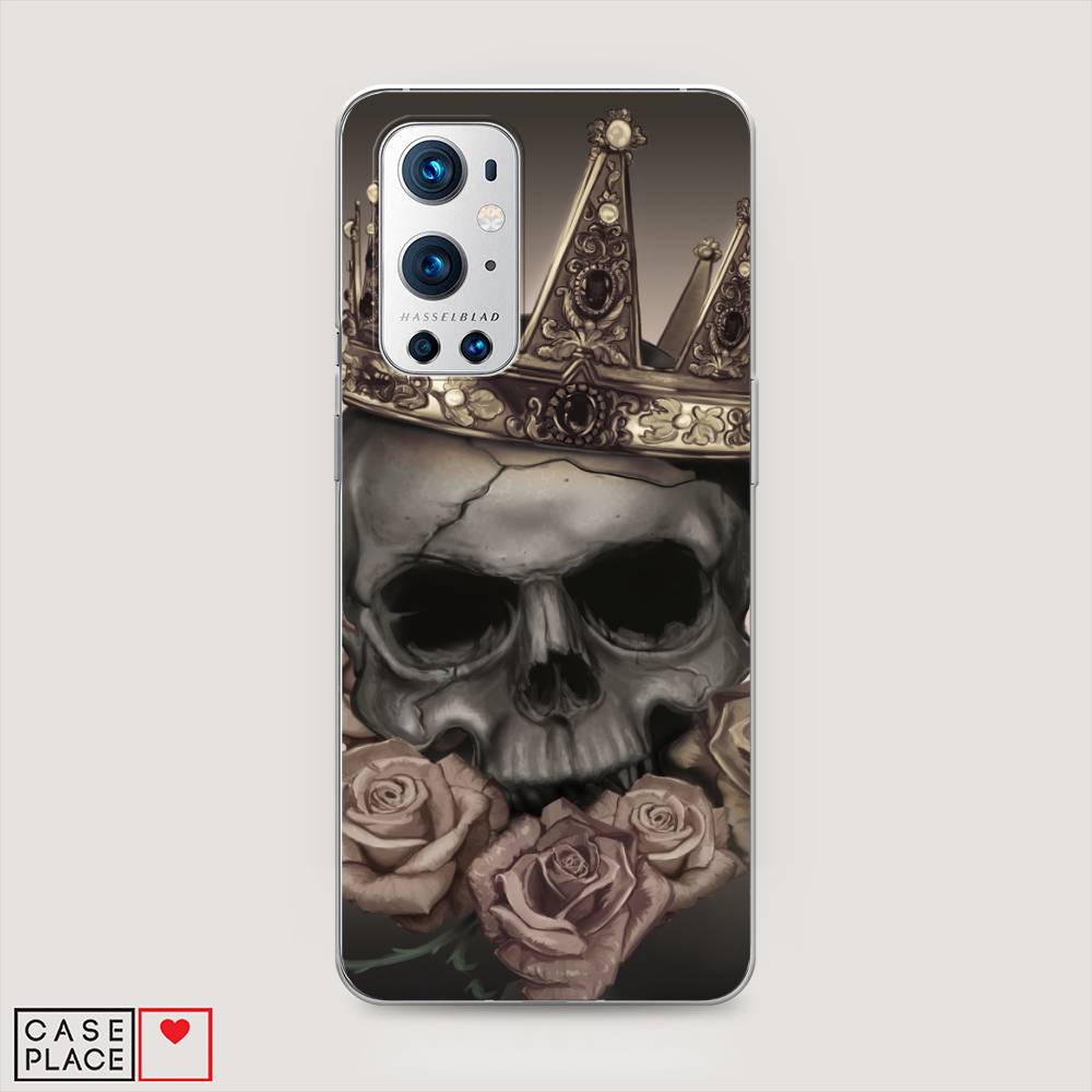 

Чехол Awog на OnePlus 9 Pro / ВанПлас 9 Pro "Череп 22", Серый;черный;бежевый, 151550-9