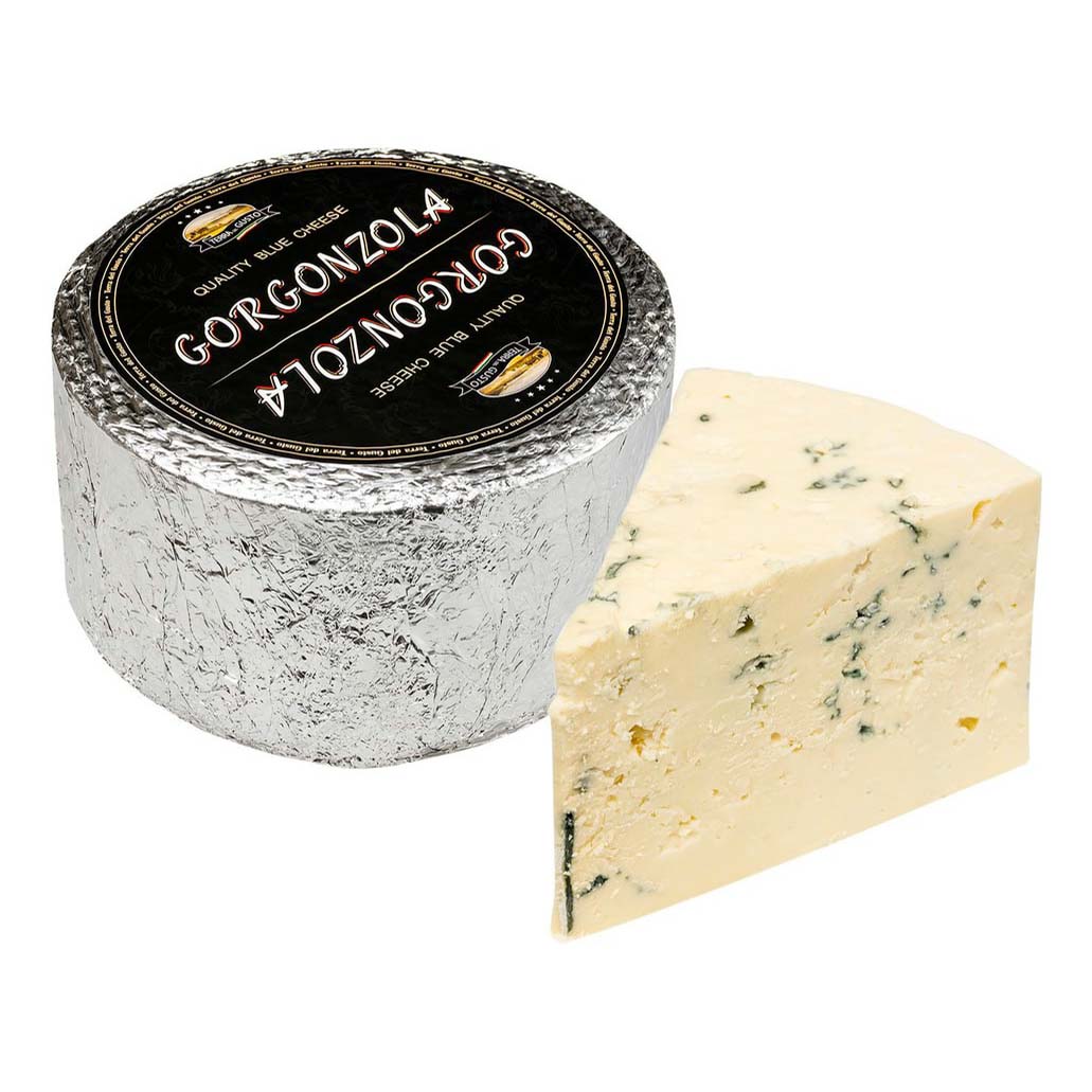 Сыр мягкий Terra del Gusto Gorgonzola с голубой плесенью 60% +-350 г