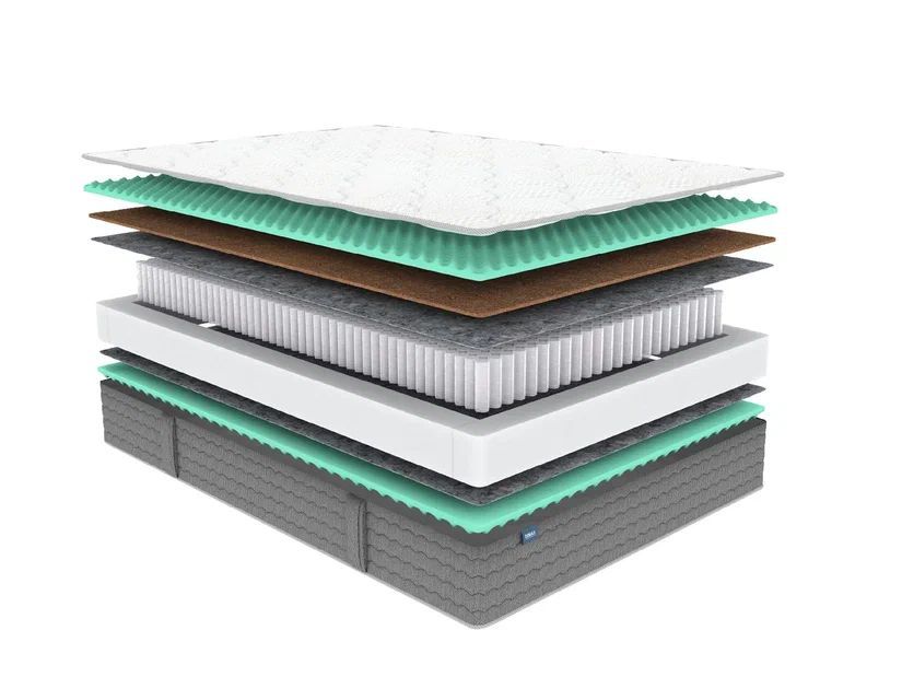 

Матрас Dimax ОК Релакс С 1000 140х200 см, Белый;серый, ОК Релакс С1000