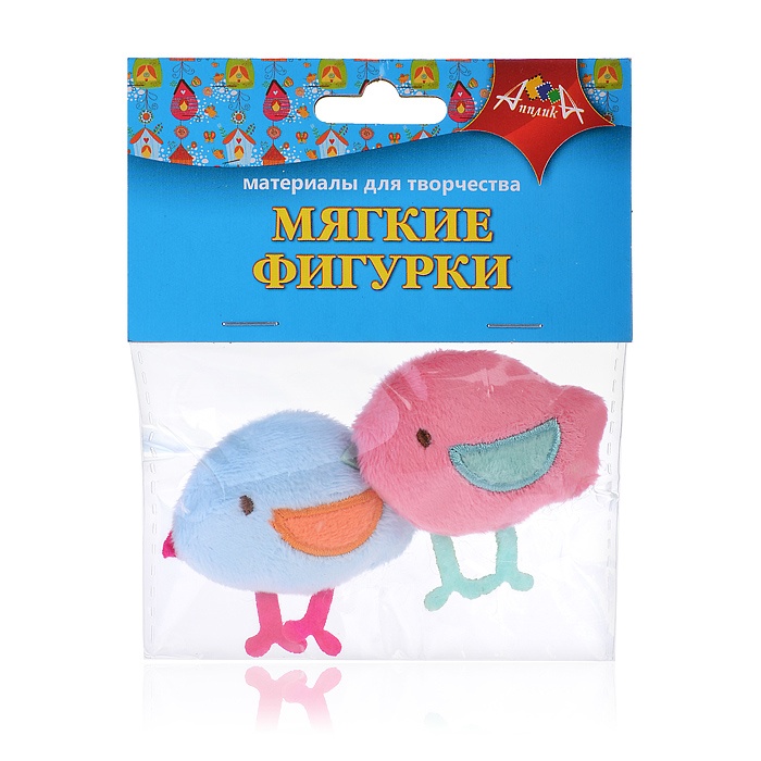 Фигурка Апплика Птички 2 штуки С3302-01