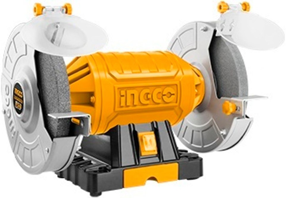 Станок точильный INGCO BG83502, 2950 об.мин, диск 200мм, 350 Вт ножницы электрика ingco
