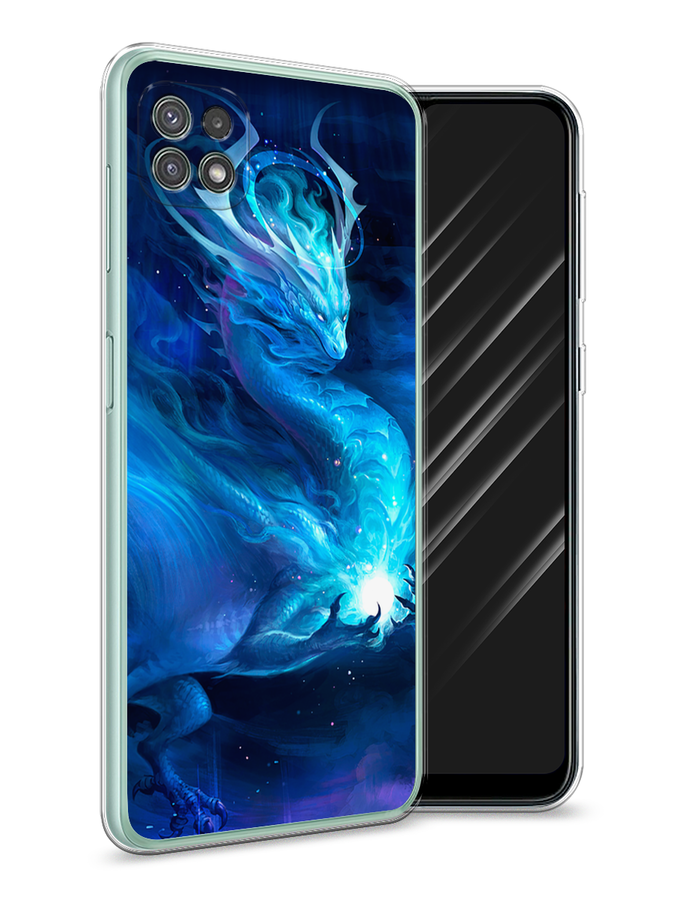 

Чехол Awog на Samsung Galaxy A22s 5G / Самсунг A22s 5G "Лунный дракон", 2104250-1