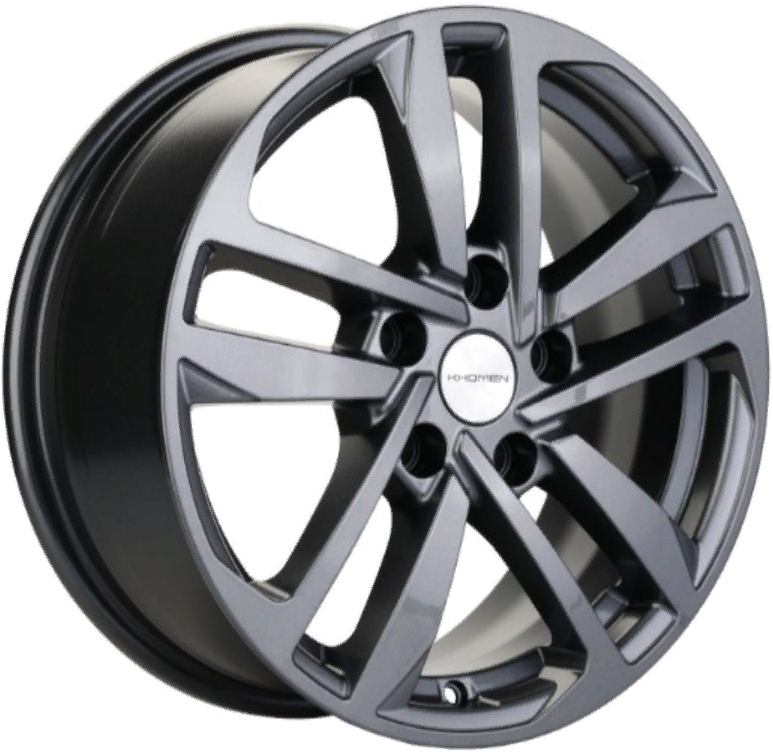 

KHOMEN KHW1612 (ZV 16 Focus) R16x6.5 5x108 ET50 CB63.35 Gray